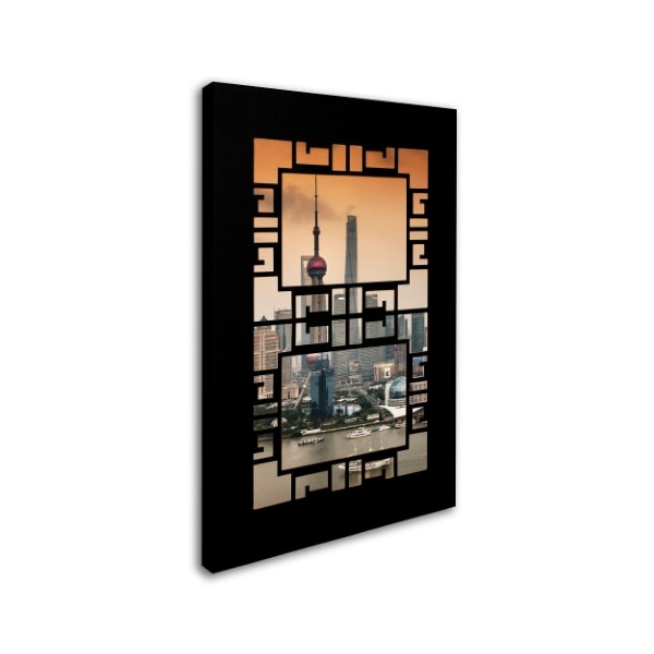 Philippe Hugonnard 'Pearl Tower VI' Canvas Art,16x24